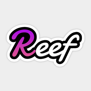 Reef Finance coin Crypto coin Crytopcurrency Sticker